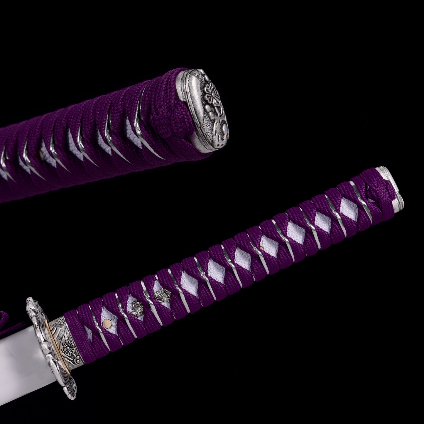 Handmade Japanese Sword Katana T10 Steel Clay Tempering  - QZH054